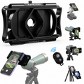 Um 360° drehbarer binokularer Fotoadapter für Android